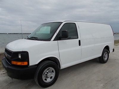 08 chev express 3500 cargo - clean florida van - no cargo area windows