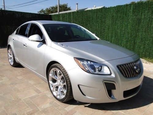 2012 buick regal gs  1 owner certified fast sports car turbo performance leather