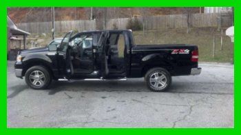 2008 ford f150 fx4 off road crew cab 5.4l v8 24v automatic 4wd premium black cd