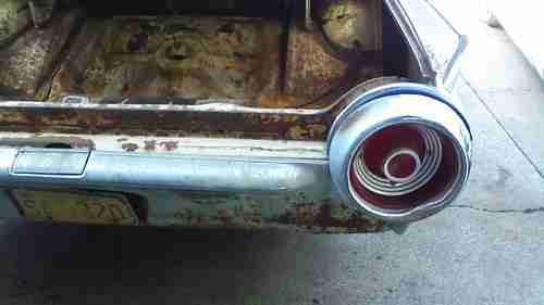 1963 Ford Thunderbird Barn Find,One Owner Loaded,rare color,parts car restore,62, image 3