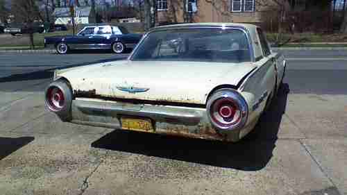 1963 Ford Thunderbird Barn Find,One Owner Loaded,rare color,parts car restore,62, image 6