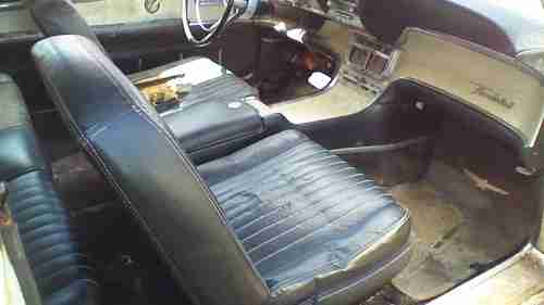 1963 Ford Thunderbird Barn Find,One Owner Loaded,rare color,parts car restore,62, image 13