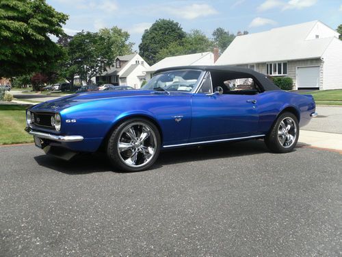 1967 chevy camaro convertible ss clone