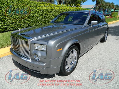 2006 rolls royce phantom grey over black theatre seating rear ent wow