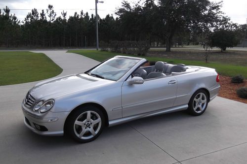 2005 mercedes benz clk500 cabriolet