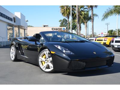 08 lamborghini gallardo spyder. 6900 miles. e-gear.navigation. two keys.