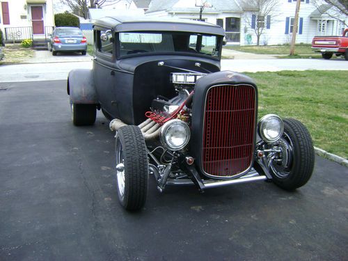 1931 model a  5 window coupe hot rod
