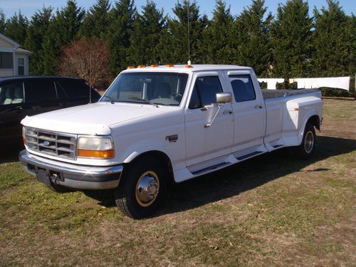 1997 ford  f-350 xlt crew cab dually 7.3 powerstroke diesel