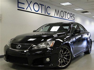 2010 lexus is-f! nav rear-cam pdc heated-sts mark-levinson/6-cd 1-owner warranty