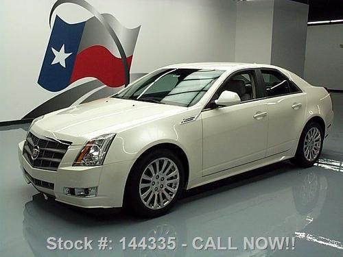 2010 cadillac cts performance heated leather bose 41k! texas direct auto