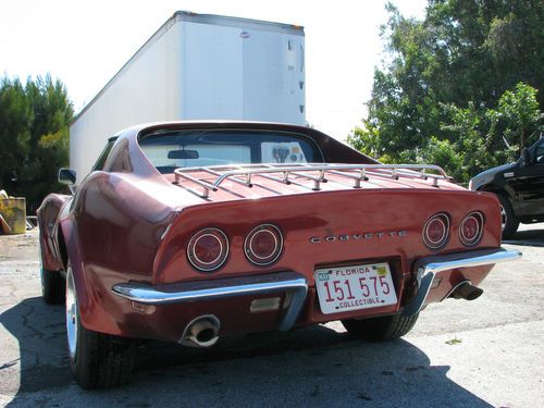 1968 corvette coupe less motor and trans