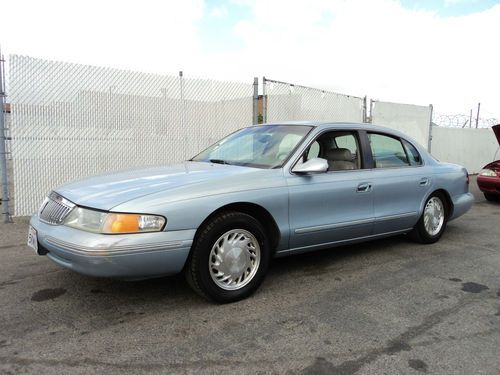 1997 lincoln continental, no reserve