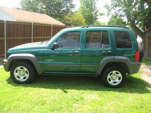 2004 jeep liberty very rare 4 cylinder standard