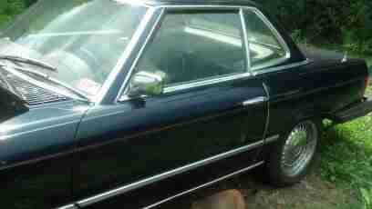 1976 Blue Mercedes 450SL. Excellent Condition!! Hard Top and Convertible, image 2