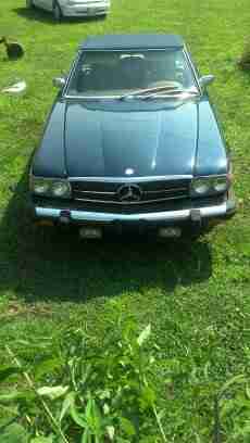 1976 Blue Mercedes 450SL. Excellent Condition!! Hard Top and Convertible, image 15