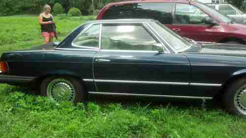 1976 Blue Mercedes 450SL. Excellent Condition!! Hard Top and Convertible, image 20