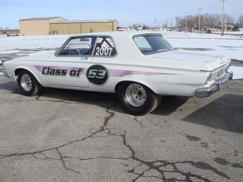 1963 plymouth sprot fury drag race gasser hot rat rod pro stock mopar classic