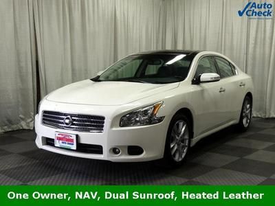 We finance!! 3.5l v6 dohc 24v, fwd, white, navi, sunroof, leather