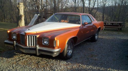 1975 pontiac grand prix j coupe 2-door 6.6l