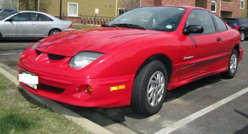 2002 pontiac sunfire coupe 2-door 2.2l