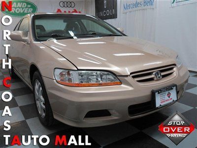 2002(02)accord ex coupe v6 gold/tan lthr cd chgr cruise sun save huge!! $3,695