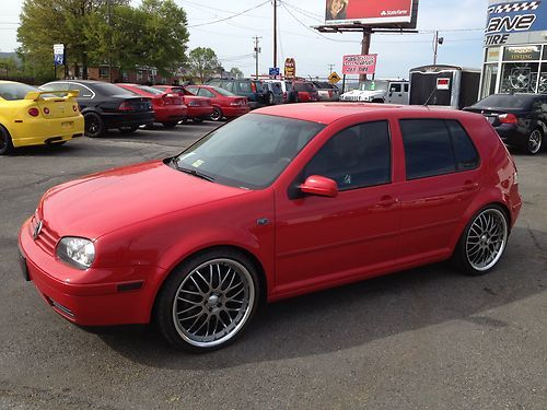 2001 volkswagen golf gls 1.8 turbo, 1 owner, low miles 64k, sql stereo car