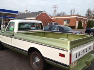 Original 350 in great shape. factory 8 foot oak bed , dual exhaust leaf springs.