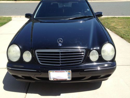 2001 mercedes benz e320 sedan