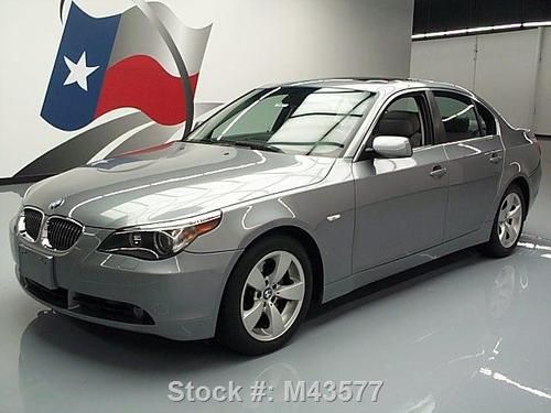 2006 bmw 530i sport automatic sunroof leather 65k miles texas direct auto