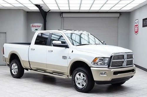 2012 dodge ram 3500 diesel 4x4 srw longhorn navigation dvd sunroof crew short