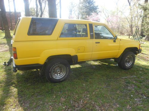 1985 toyota 4runner, new engine