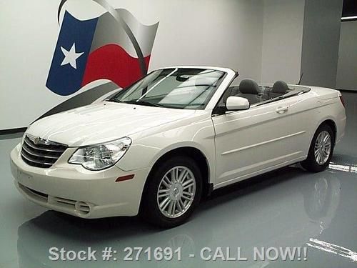 2008 chrysler sebring touring hard top convertible 62k texas direct auto