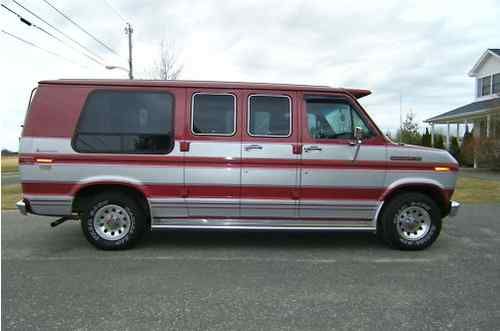 1985 ford e-150 econoline custom conversion van excellent condition no reserve