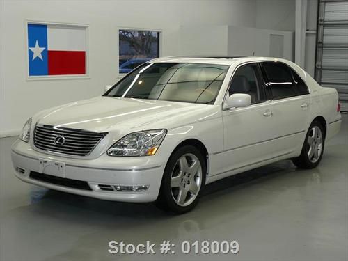 2005 lexus ls430 sunroof nav rear cam climate seats 60k texas direct auto