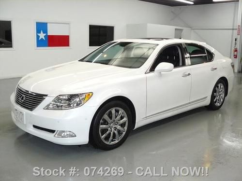 2008 lexus ls460 comfort sunroof nav rear cam only 22k! texas direct auto