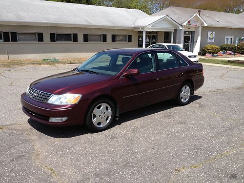 2004 toyota avalon xls sedan 4-door 3.0l leather wood steering wheel