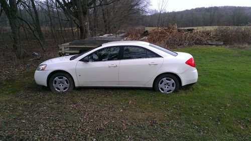 2008 pontiac g6 base sedan 4-door 2.4l 58000 miles needs work