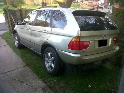 2001 bmw x5 4.4i sport utility 4-door 4.4l