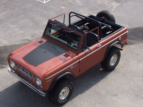Gorgeous high quality fully restored classic 1969 bronco 4wd ready to show 'n go