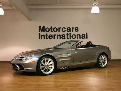 1-owner 2009 mercedes benz slr mclaren roadster with only 1,773 miles!