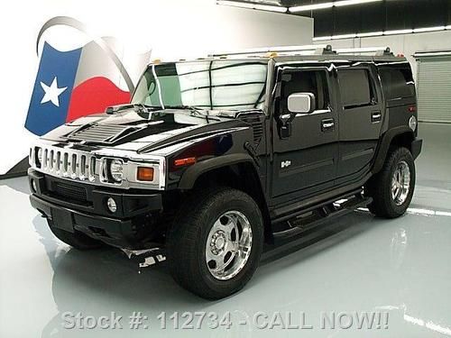 2004 hummer h2 adventure 4x4 6-pass heated seats 20's!! texas direct auto