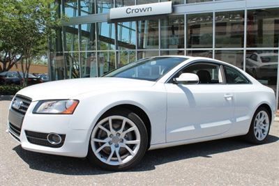 2012 white audi a5 2dr coupe