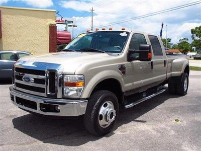 2008 ford f350 drw lariat 4x4 navigation , sunroof ,new ford replacement engine