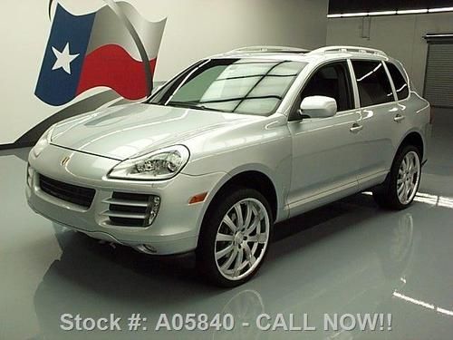 2010 porsche cayenne tiptronic awd sunroof nav 22's 43k texas direct auto