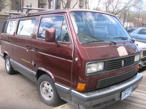 Volkswagen bus /vanagon gl 1988