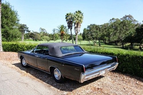 1966 lincoln continental convertible