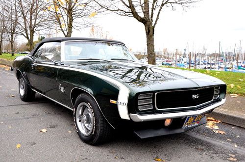 1969 chevrolet camaro rs/ss convertible