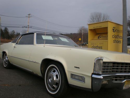 1968 cadillac eldorado only 71,000 miles estate sale