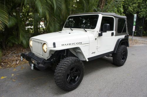 2006 jeep wrangler rubicon sport utility 2-door 4.0l