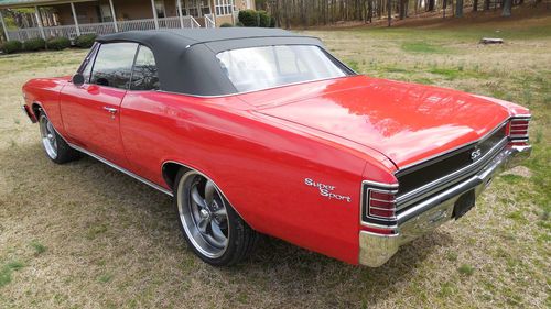 1967 Chevelle S/S396 Convertible, image 3